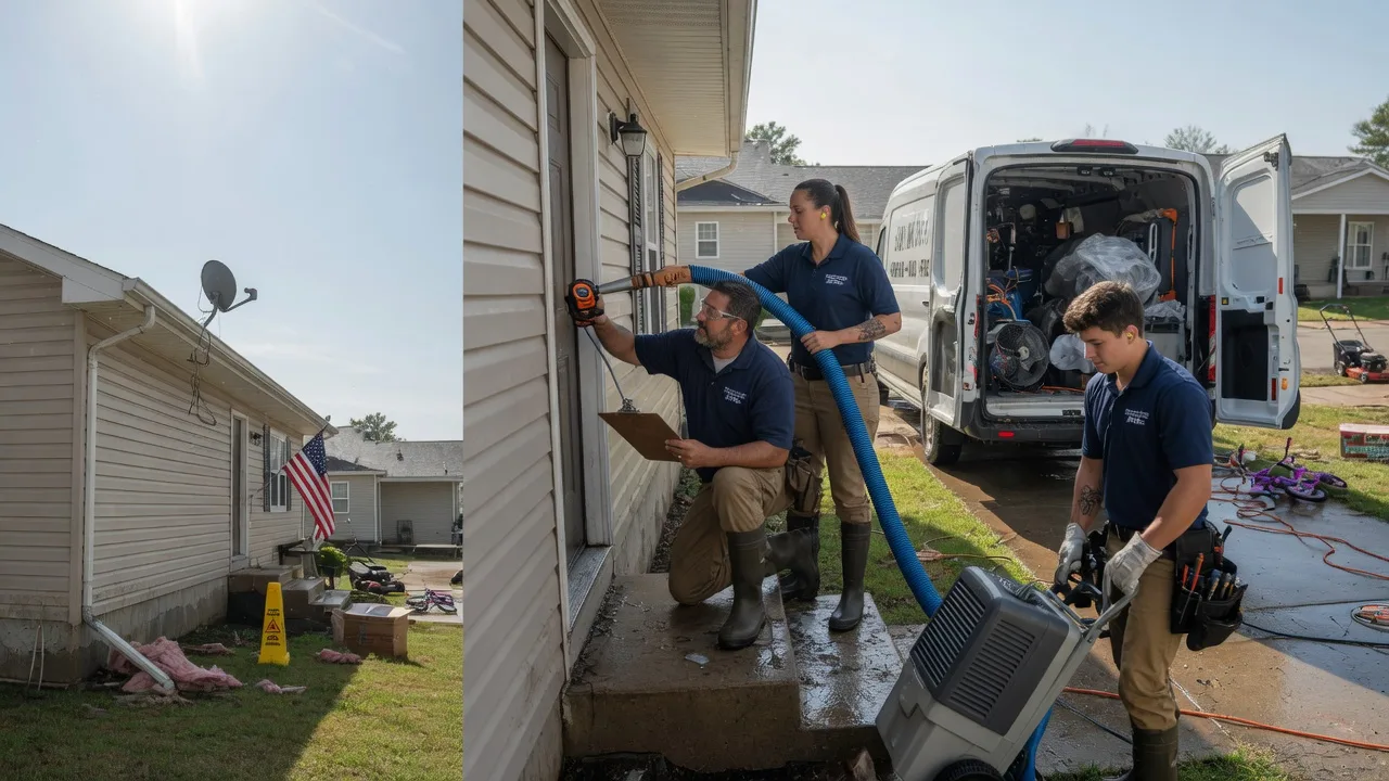 Ceiling Water Damage Restoration in Garrett, KY near me